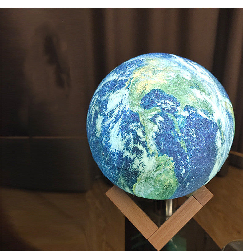 Lámpara 3D Planeta Tierra