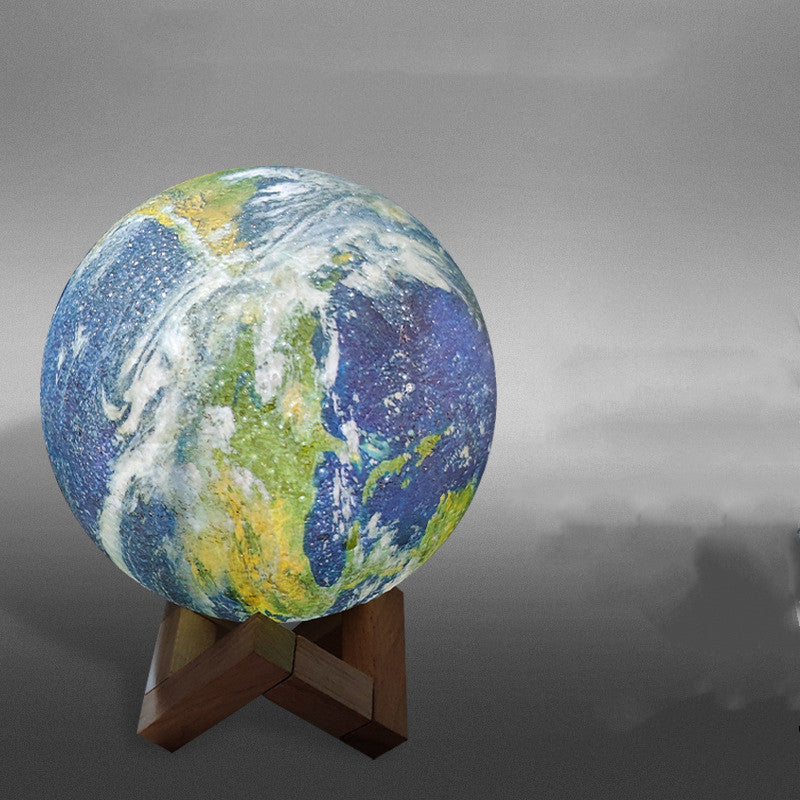Lámpara 3D Planeta Tierra